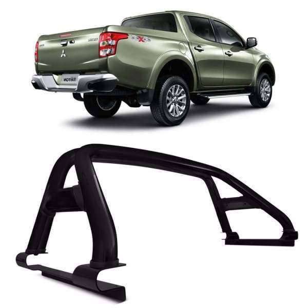 Barra Antivuelco O Roll Bar Negro Para Camioneta Mitsubishi Sportero ...