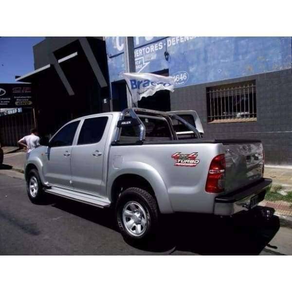 Estribos Planos En Aluminio Con Luz Para Camioneta Toyota Macho El Par - FOXCOL Colombia