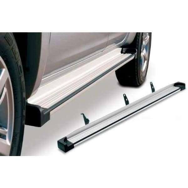 Estribos Planos Universales En Aluminio Para Camioneta Frontier/Hilux/Sportero/Alaskan/Amarok/Etc - FOXCOL Colombia